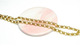 copy of Collier d'exception maille panthère acier 304 plaqué or 18k