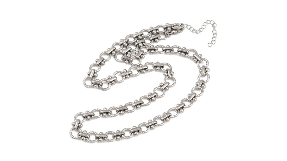 copy of Collier d'exception maille panthère acier 304 plaqué or 18k