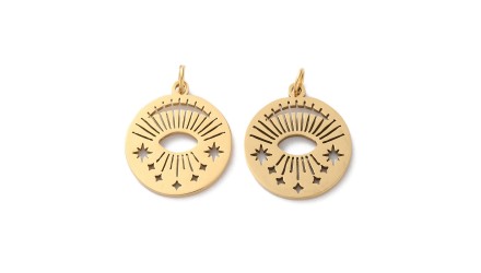 médaille porte bonheur