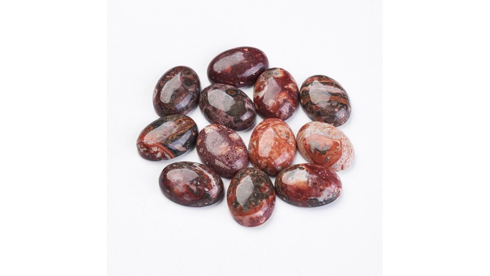 copy of Cabochon 12mm agate indienne naturelle