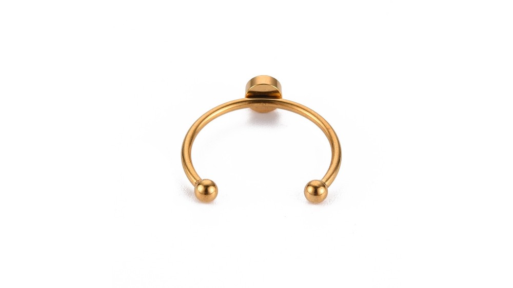bague acier 4mm