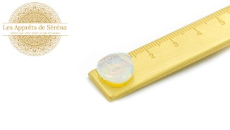 copy of Perles à facettes 10mm agate naturelle teintée bleue