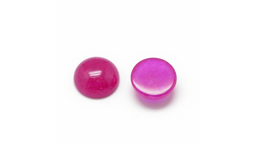 cabochon 12mm rose