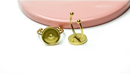 bague support cabochon