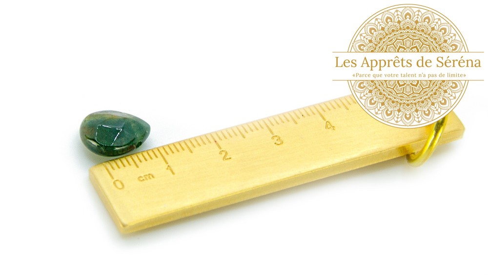 copy of Perles à facettes 10mm agate naturelle teintée bleue