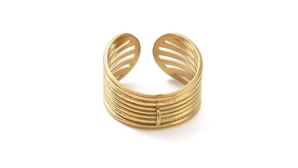 support bague acier