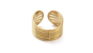 support bague acier
