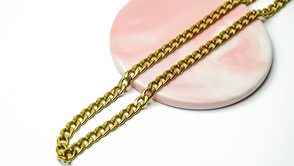 copy of Chaîne acier 304 maille gourmette 10x7mm