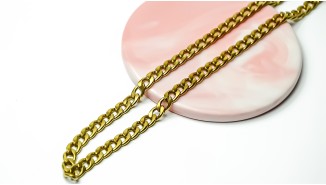 copy of Chaîne acier 304 maille gourmette 10x7mm