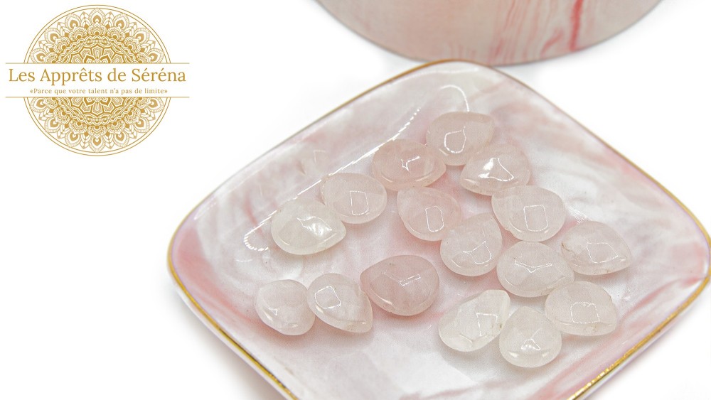 goutte quartz rose