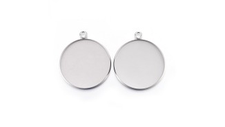 support acier 30mm