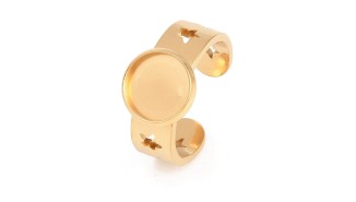 bague acier or