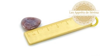 copy of Perles à facettes 10mm agate naturelle teintée bleue