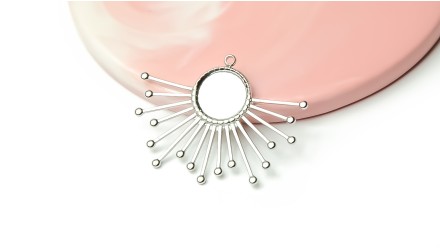 support cabochon soleil