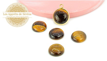 cabochon oeil de tigre 14