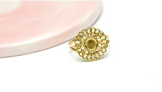 support bague acier