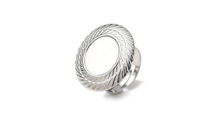 support bague acier