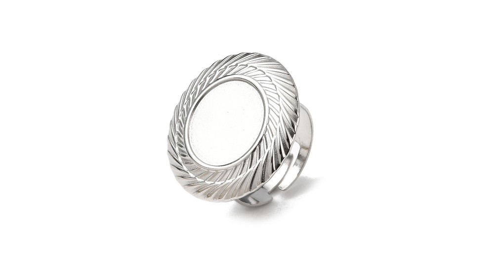 support bague acier