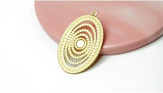 grand pendentif acier