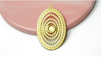 grand pendentif ovale