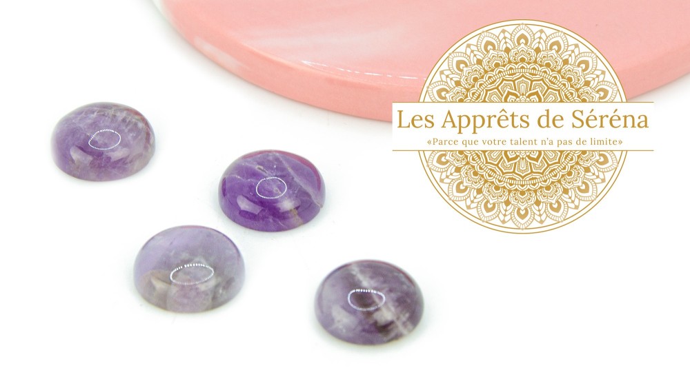 cabochon améthyste