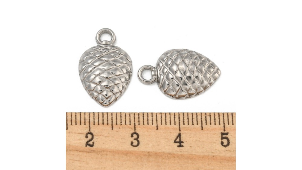 pomme de pin acier