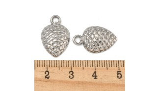 pomme de pin acier