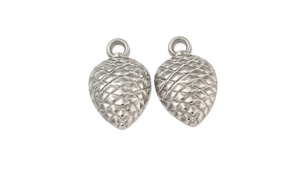 copy of Pendentif pomme de pin doré – Acier inoxydable 304 plaqué or 18K