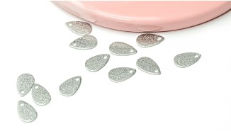 copy of 10 gouttes pendentifs acier inoxydable 304 aspect pailleté