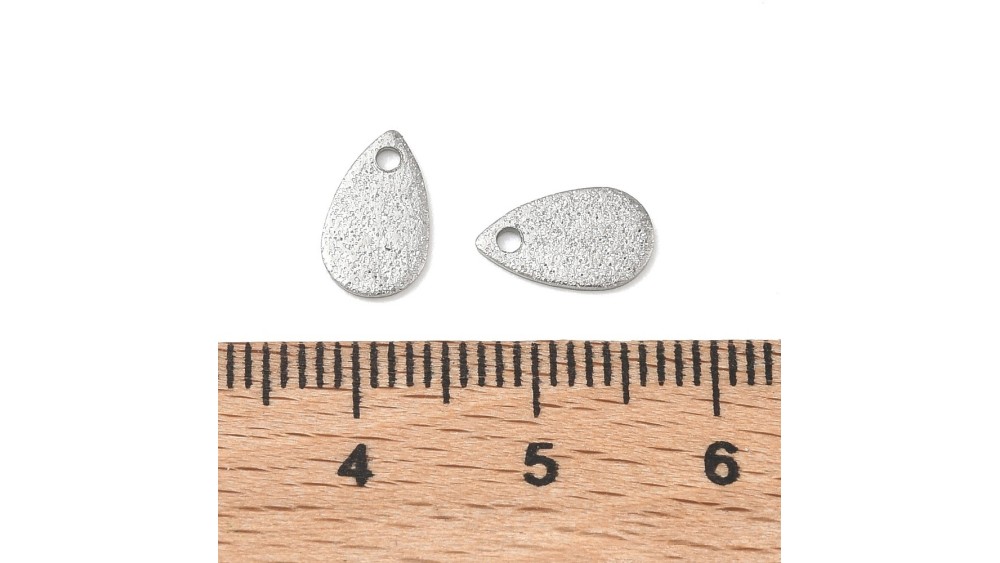 copy of 10 gouttes pendentifs acier inoxydable 304 aspect pailleté