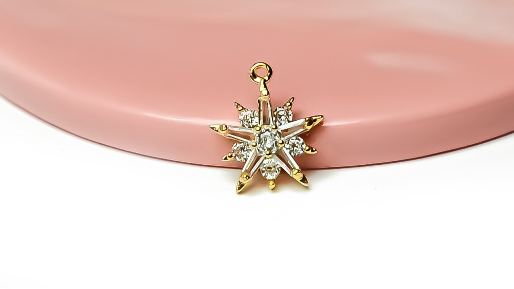 pendentif flocon