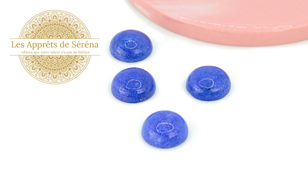 cabochon jade 14mm