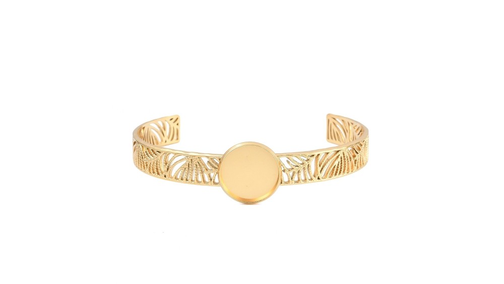 bracelet ajouré acier