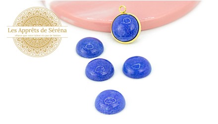 copy of Cabochon 14mm jaspe bleue