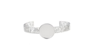 copy of Bracelet manchette doré support cabochon 16 mm – Acier inoxydable 304 placage IP