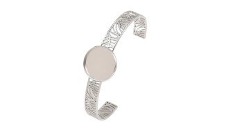 copy of Bracelet manchette doré support cabochon 16 mm – Acier inoxydable 304 placage IP