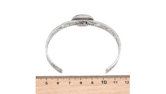 copy of Bracelet manchette doré support cabochon 16 mm – Acier inoxydable 304 placage IP