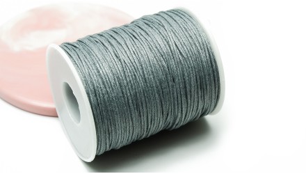 coton ciré gris