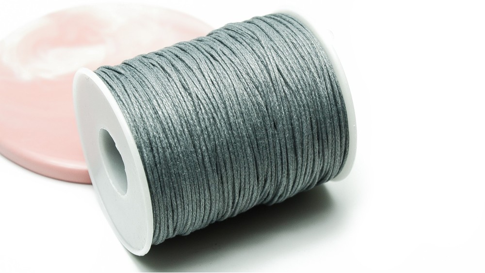coton ciré gris