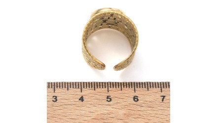 bague support cabochon 12mm