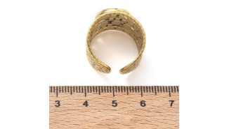 bague support cabochon 12mm