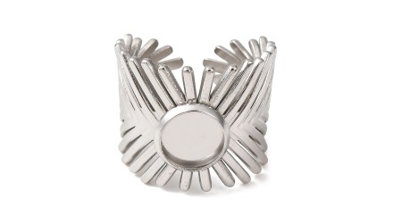 bague manchette pour cabochon