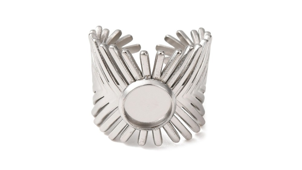 bague manchette pour cabochon