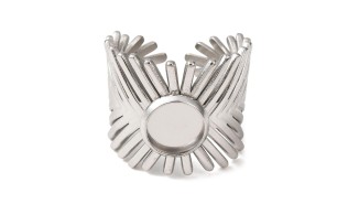 bague manchette pour cabochon