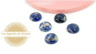 copy of Cabochon 14mm jaspe bleue