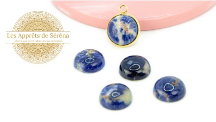 cabochon sodalite naturelle