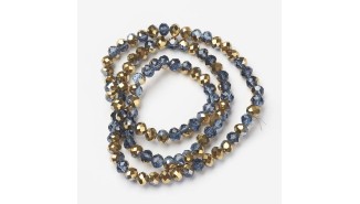 facettes bleu jean