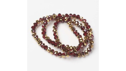 facettes rouge cerise