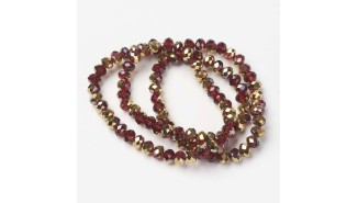 facettes rouge cerise