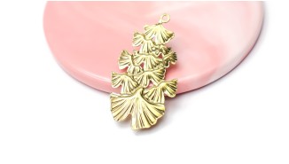 grand pendentif feuille